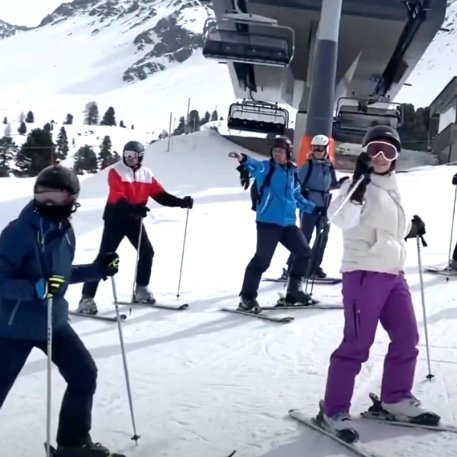 Ski-Exkursion Nauders unter Leitung von Herrn Daniel Lauer - März 2022 eine 
